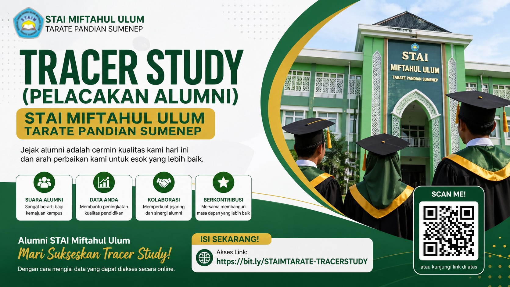 TRACER STUDY (PELACAKAN ALUMNI) STAIM TARATE SUMENEP